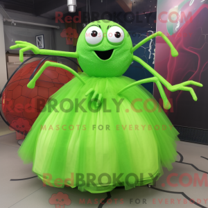Postava maskota Lime Green...