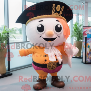 Figura de máscara de pirata...