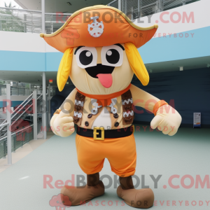 Figura de máscara de pirata...