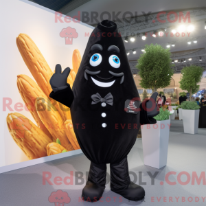 Black French Fries mascot...