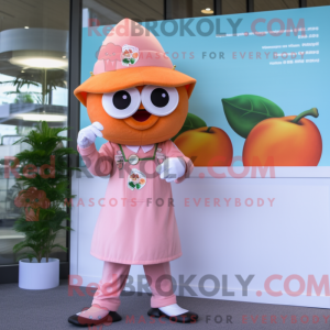 Peach Doctor Maskottchen...
