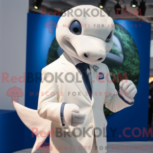 White Dolphin mascot...