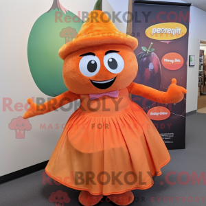 Rust Grapefruit Maskottchen...