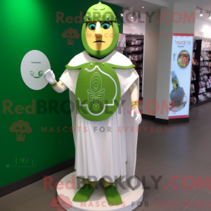 Olive Celtic Shield maskot...