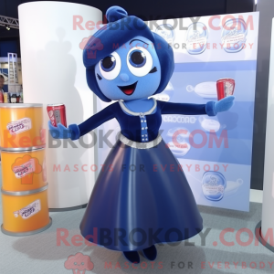 Navy Soda Can mascot...