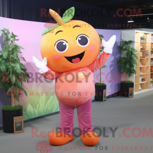 Peach Plum maskot kostume...