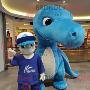 Blauw Diplodocus...