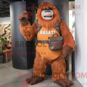 Maskotka Rust Sasquatch...