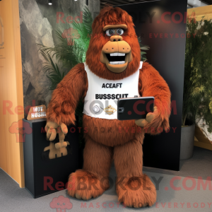 Maskotka Rust Sasquatch...