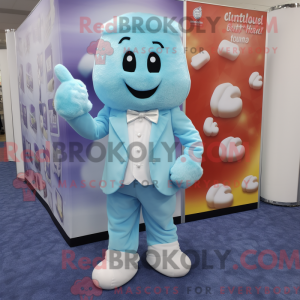 Sky Blue Candy Box mascot...