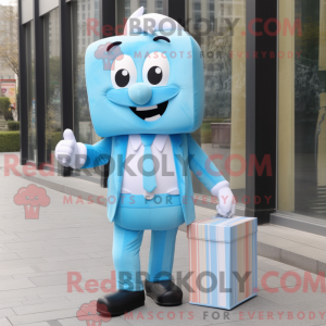 Sky Blue Candy Box máscara...