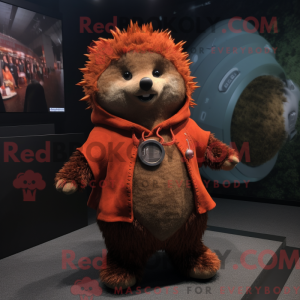 Rust Hedgehog mascot...