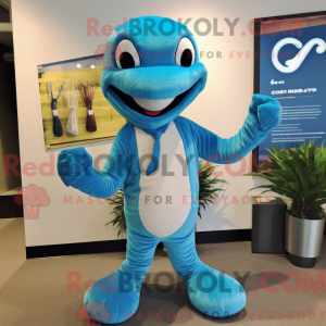 Maskotka Cyan Snake jest...