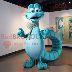 Maskotka Cyan Snake jest...