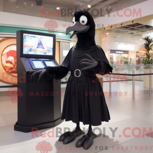 Black Seagull mascot...