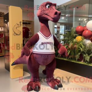 Figura de máscara marrom de...