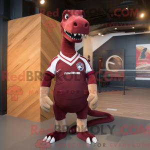 Figura de máscara marrom de...