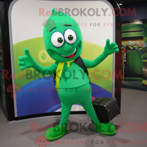 Forest Green Acrobat maskot...