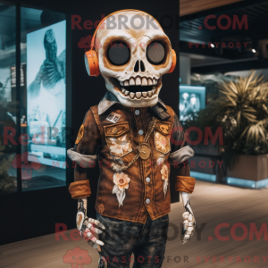 Postava maskota Rust Skull...