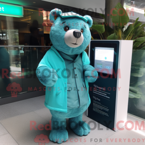 Disfraz de mascota Teal...