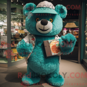 Costume de mascotte d ours...