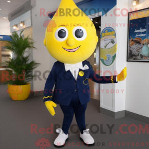 Navy Lemon Maskottchen...