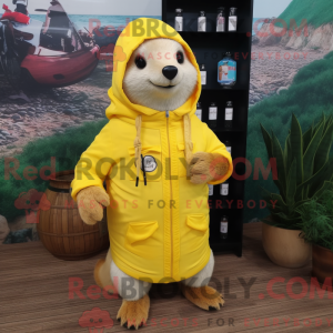 Citrongul Mongoose maskot...