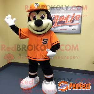 Orange Shepard S Pie mascot...