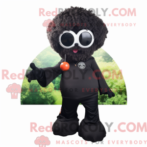 Black Meatballs mascot...