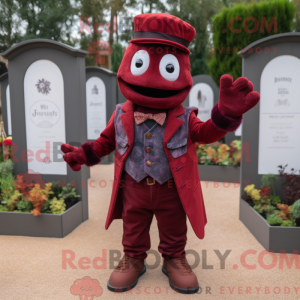 Maroon Graveyard mascot...