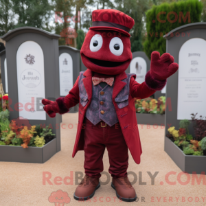 Maroon Graveyard maskot...