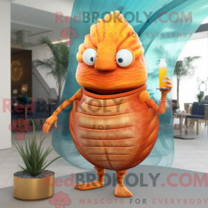 Figura de máscara trilobita...