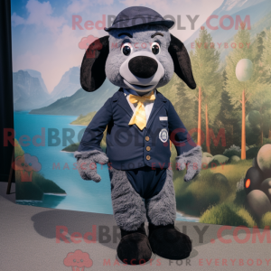 Navy Shepard S Pie mascot...