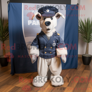Navy Shepard S Pie mascot...
