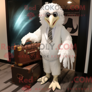 White Harpy mascot costume...