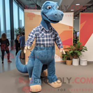 Diplodocus mascot costume...
