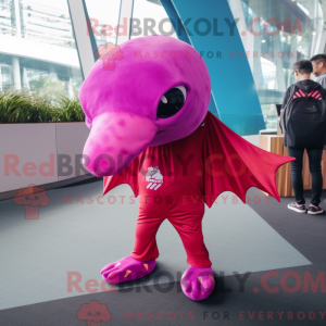 Disfraz de mascota Magenta...