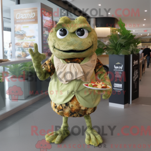 Postava maskota Olive Crab...