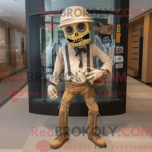 Postava maskota Tan Undead...