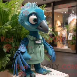 Cyan Archaeopteryx...