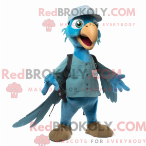 Cyan Archaeopteryx...
