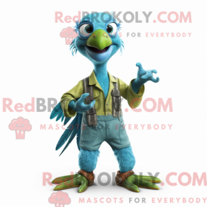 Disfraz de mascota Cyan...