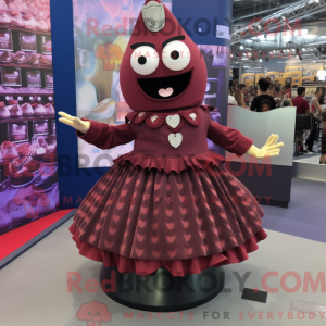 Máscara Maroon Granat...