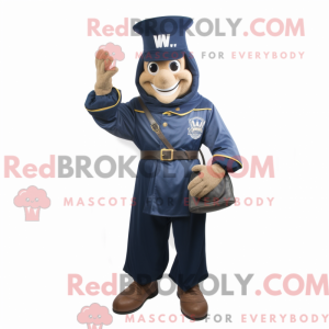 Disfraz de mascota de Navy...
