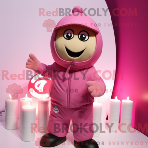 Pink Scented Candle mascot...