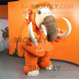 Personaggio mascotte mammut...