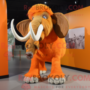 Personaggio mascotte mammut...