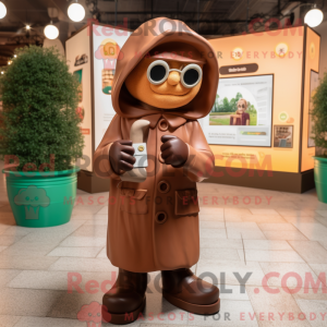 Disfraz de mascota de Brown...