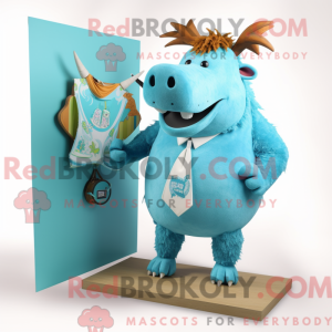 Cyan Woolly Rhinoceros...