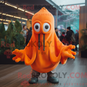 Postava maskota Orange...